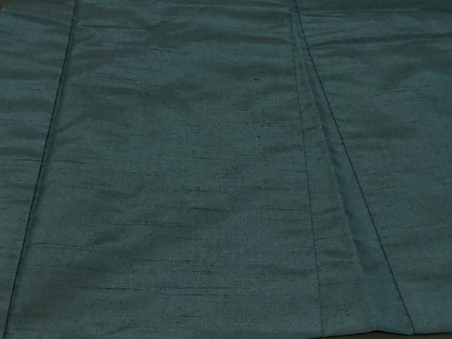 平和屋着物#男性 羽織 紬地 高麗納戸色 羽裏:虎 正絹 逸品 CABG8015in