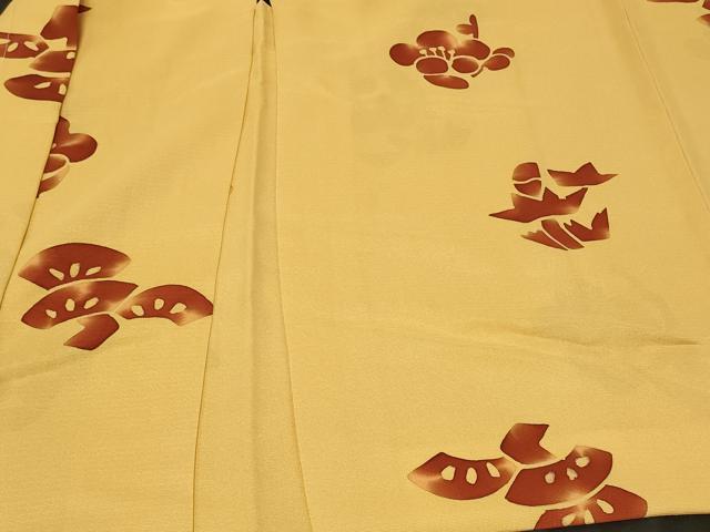 平和屋着物#羽織 型染め 草花文 暈し染め 正絹 逸品 未使用 CABG8084in