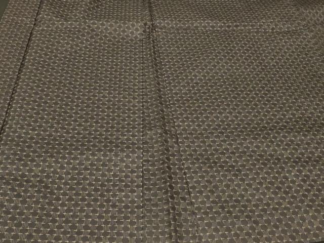 平和屋着物#羽織 紬地 格子柄 正絹 逸品 CABG8090in