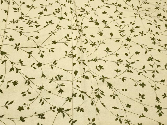 平和屋着物#羽織 枝花文 正絹 逸品 CABG8096in