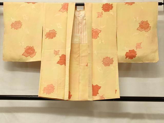 平和屋着物#羽織 地紋起こし 舞花文 暈し染め 正絹 逸品 CABG8098in