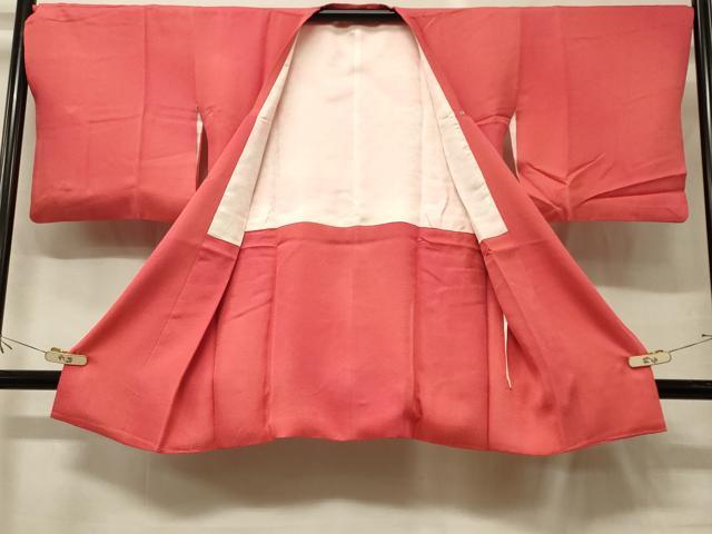平和屋着物#道行コート 霞文 暈し染め 鈴乃屋扱い ロング丈 正絹 逸品 CABG8100in