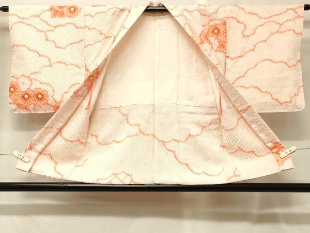 平和屋着物#羽織 総絞り 雲重ね草花文 正絹 逸品 CABG8102in