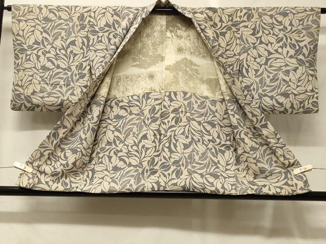 平和屋着物#羽織 葉づくし 正絹 逸品 CABG8126in