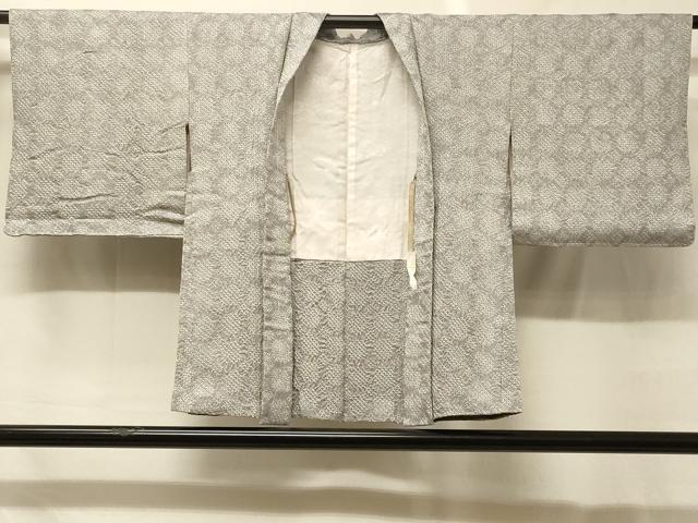 平和屋着物#羽織 総絞り 格子 正絹 逸品 未使用 CABG8139in