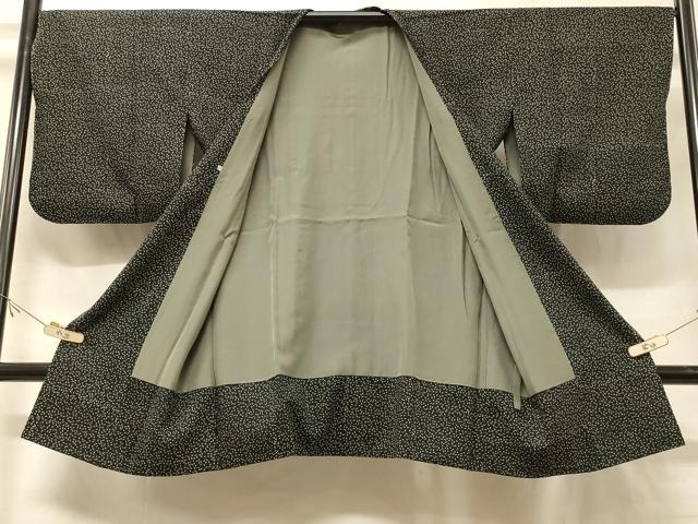 平和屋着物#道行コート 勾玉 鈴乃屋扱い ロング丈 正絹 逸品 CABG8144in