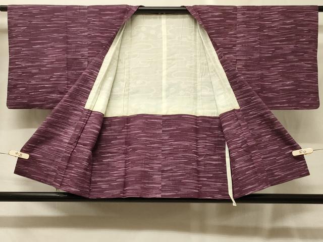 平和屋着物#道行コート 霞文 正絹 逸品 CABG8149in