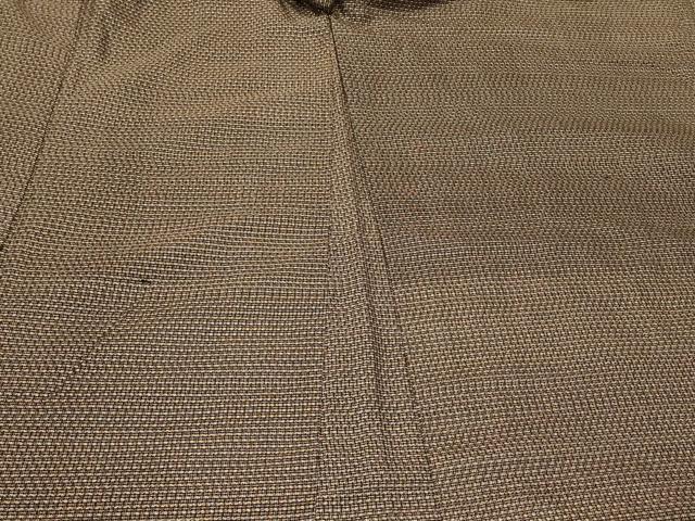 平和屋着物#男性 紬 長羽織 絣文様 正絹 逸品 CABG8150in