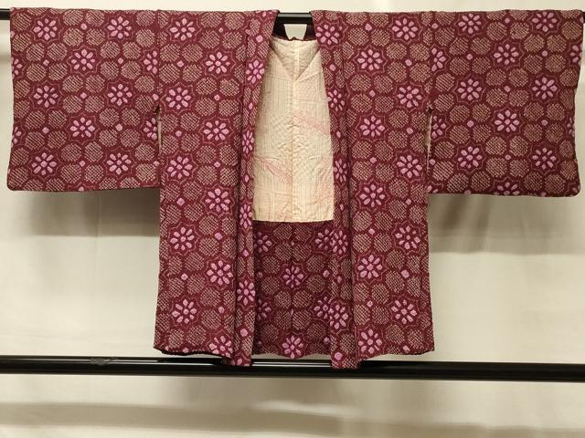 平和屋着物#羽織 総絞り 舞花文 正絹 逸品 CABG8158in