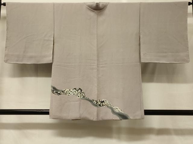 平和屋着物#羽織 道長草花文 金彩 正絹 逸品 未使用 CABG8162in
