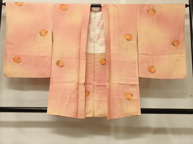 平和屋着物#羽織 地紋起こし 舞花文 暈し染め 正絹 逸品 CABG8166in