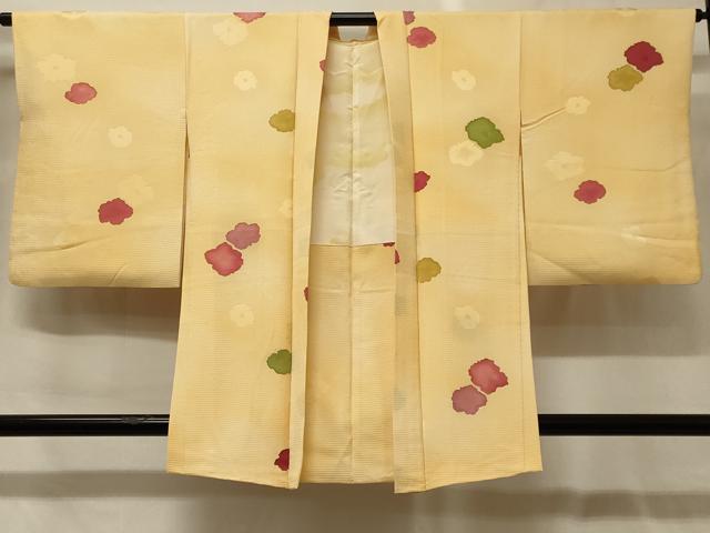 平和屋着物#羽織 地紋起こし 舞花文 暈し染め 正絹 逸品 CABG8167in