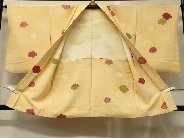 平和屋着物#羽織 地紋起こし 舞花文 暈し染め 正絹 逸品 CABG8167in