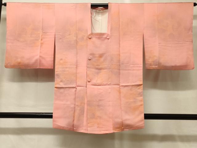 平和屋着物#道行コート 霞文 暈し染め 正絹 逸品 CABG8172in