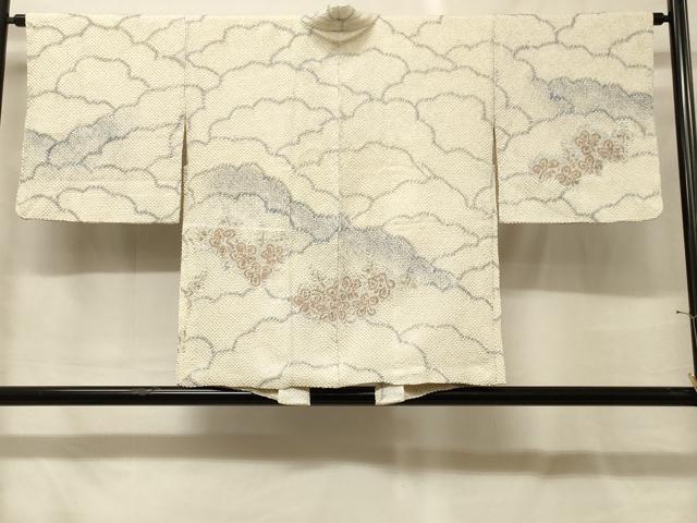 平和屋着物#羽織 総絞り 雲重ね枝花文 正絹 逸品 CABG8176in