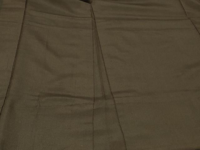平和屋着物#男性 長羽織 単衣 赤墨色 正絹 逸品 CABG8189in
