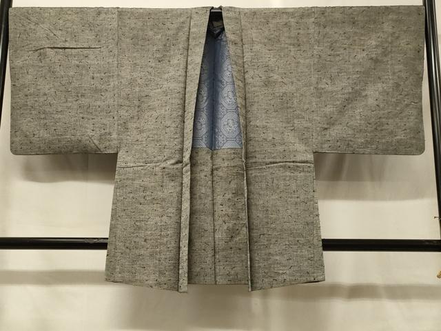 平和屋着物#男性 羽織 ひげ紬 霞文 正絹 逸品 CABG8193in