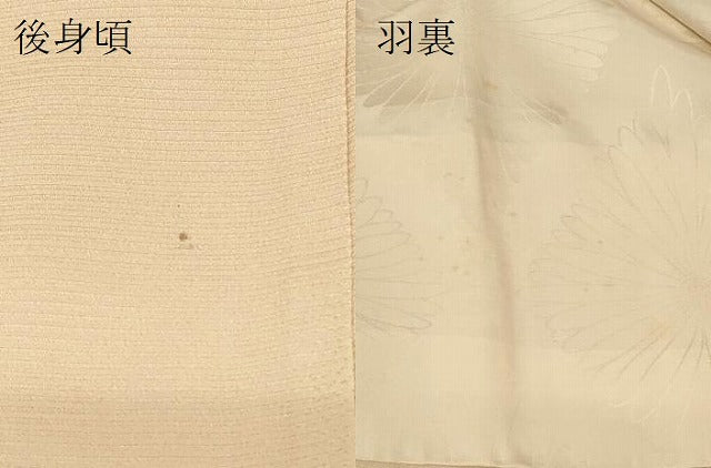平和屋着物#羽織 寿光織 草花文 金糸 正絹 逸品 未使用 CABG8213in
