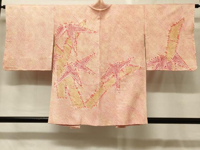 平和屋着物#羽織 総絞り 笹竹文 暈し染め 正絹 逸品 未使用 CABG8215in