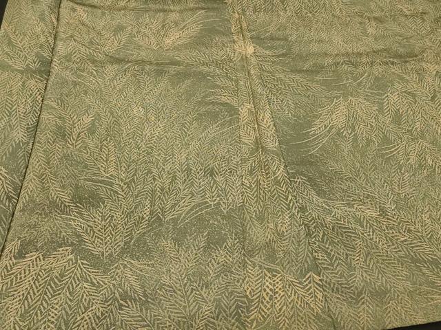 平和屋着物#羽織 草葉文 正絹 逸品 CABG8220in