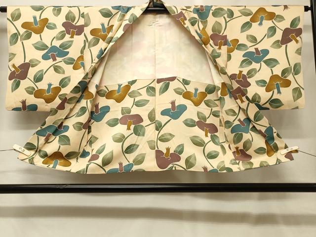 平和屋着物#羽織 椿 正絹 逸品 CABG8236in