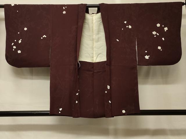 平和屋着物#羽織 枝梅文 金彩 正絹 逸品 CABG8246in