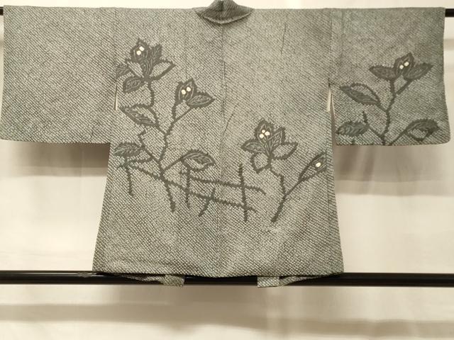平和屋着物#羽織 総絞り 枝花文 正絹 逸品 CABG8250in