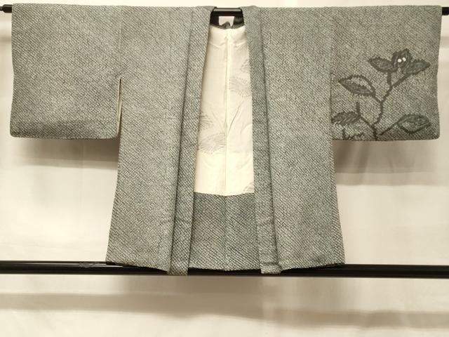 平和屋着物#羽織 総絞り 枝花文 正絹 逸品 CABG8250in