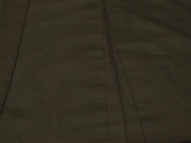 平和屋着物#男性 長羽織 黒地 正絹 逸品 CABG8269in