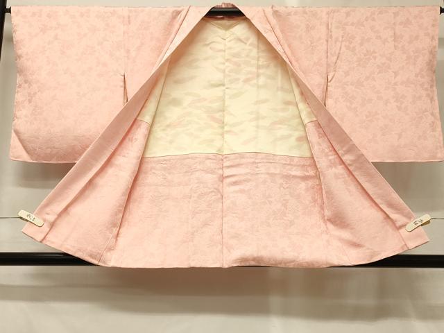 平和屋着物#羽織 色無地 舞花地紋 一斤染色 正絹 逸品 未使用 CABG8281in