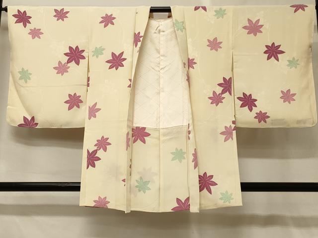 平和屋着物#羽織 舞葉文 正絹 逸品 未使用 CABG8282in