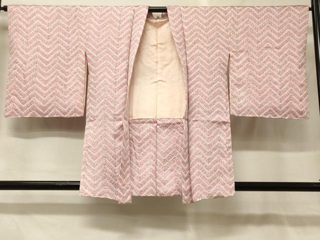 平和屋着物#羽織 絞り 変わり縞 正絹 逸品 未使用 CABG8283in