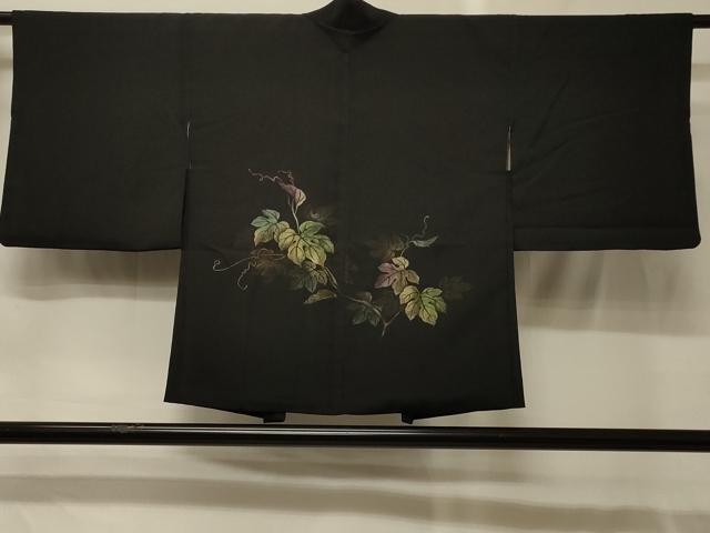 平和屋着物#羽織 寿光織 蔦の葉文 金銀糸 正絹 逸品 CABG8327in