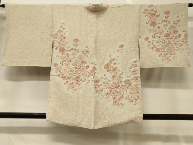 平和屋着物#羽織 寿光織 枝花文 金銀糸 正絹 逸品 CABG8336in