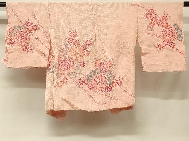 平和屋着物#羽織 仮絵羽 総絞り 草花文 正絹 逸品 未使用 CABG8337in