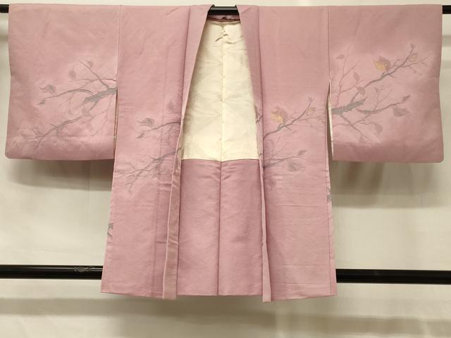 平和屋着物#羽織 寿光織 枝葉文 金糸 正絹 逸品 CABG8340in
