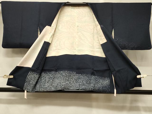 平和屋着物#道行コート 霞文 正絹 逸品 CABG8346in