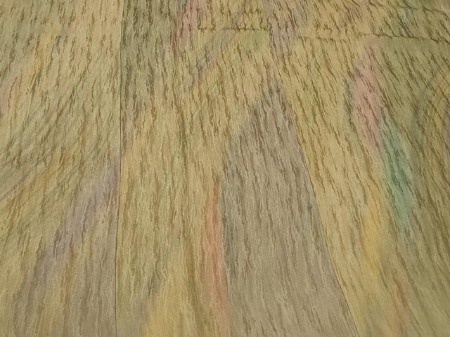 平和屋着物#和装コート 霞文 暈し染め ロング丈 正絹 逸品 CABG8359in