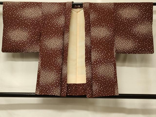 平和屋着物#羽織 あられ文 正絹 逸品 CABG8366in