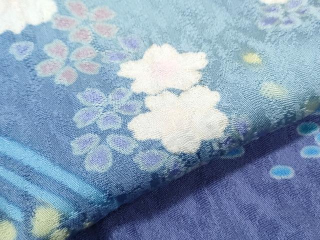 平和屋着物●大正の浮世絵師 竹久夢二 夢二ロマン 訪問着 幻草辻が花 暈し染め ロング丈 反端付き 正絹 逸品 CABG8404th