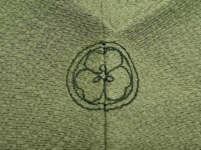 平和屋着物●染色作家 斉藤三才 小紋 霞文 暈し染め 正絹 逸品 CABG8426th