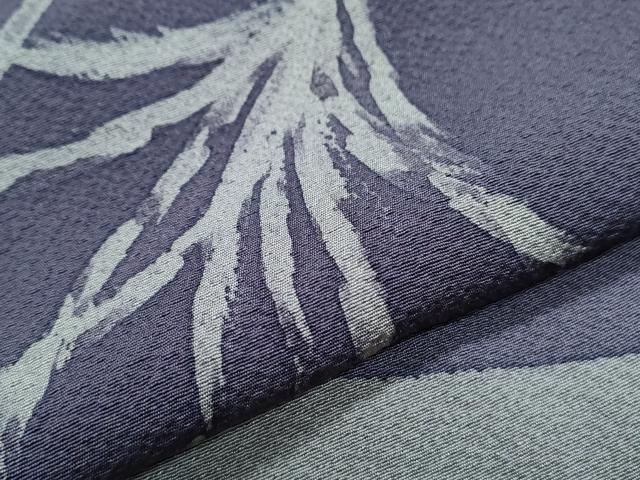 平和屋着物●世界的人形師 辻村寿三郎 ジュサブロー 訪問着 刺繍 草花文 暈し染め 正絹 逸品 CABG8435th