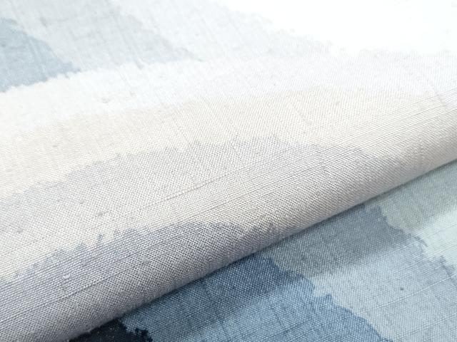 平和屋着物●訪問着 紬地 霞文 金彩 正絹 逸品 CABG8445th