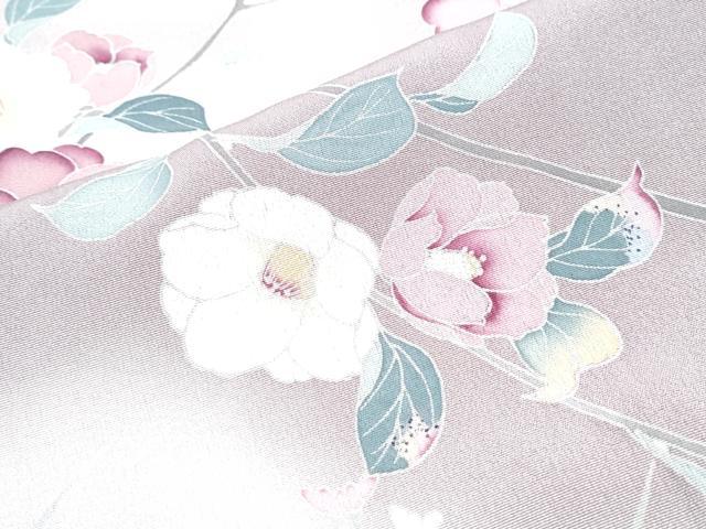 平和屋着物●訪問着 友禅 坂k者 枝花文 暈し染め 正絹 逸品 CABG8465th