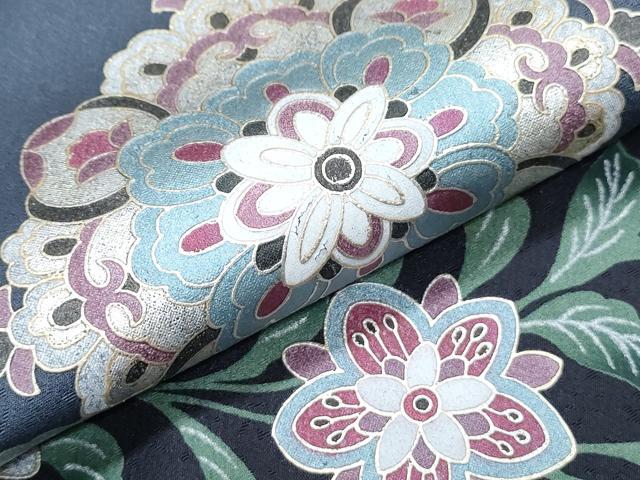 平和屋着物●訪問着 正倉院鳳凰花文 暈し染め 金彩 正絹 逸品 CABG8470th