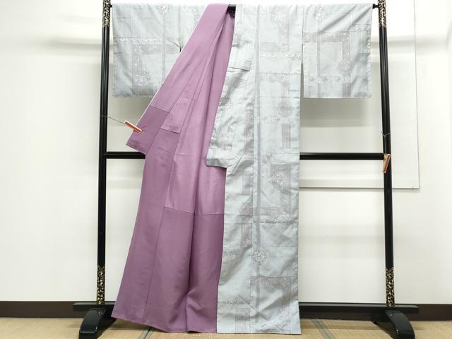 平和屋着物●中国三大刺繍 スワトウ刺繍 総刺繍 本場大島紬 正倉院花文 上村絹織物謹製 証紙付き 正絹 逸品 CABG8485th