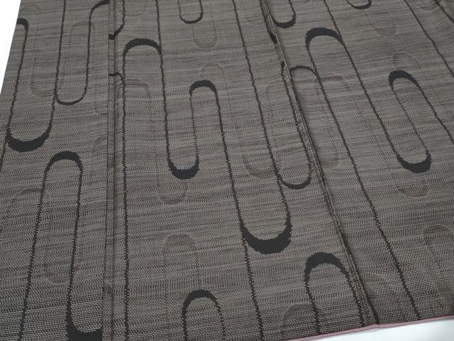 平和屋着物●本場大島紬 吉祥文 正絹 逸品 CABG8503th