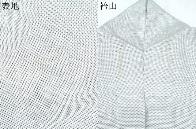 平和屋着物●本場大島紬 白大島 9マルキ 正絹 逸品 CABG8504th