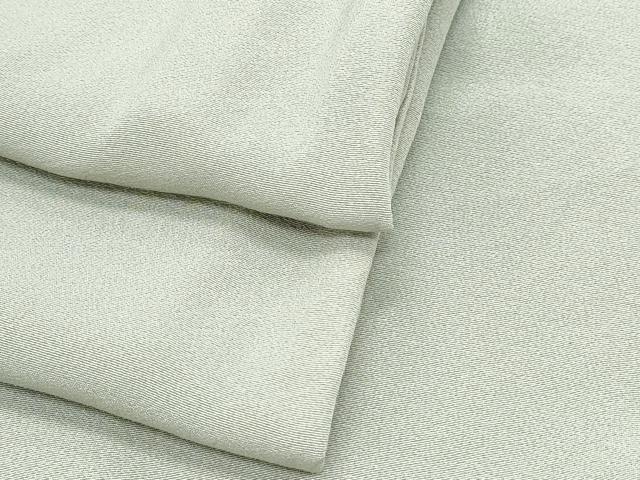 平和屋着物●上質な色無地 灰汁色 正絹 逸品 CABG8509th