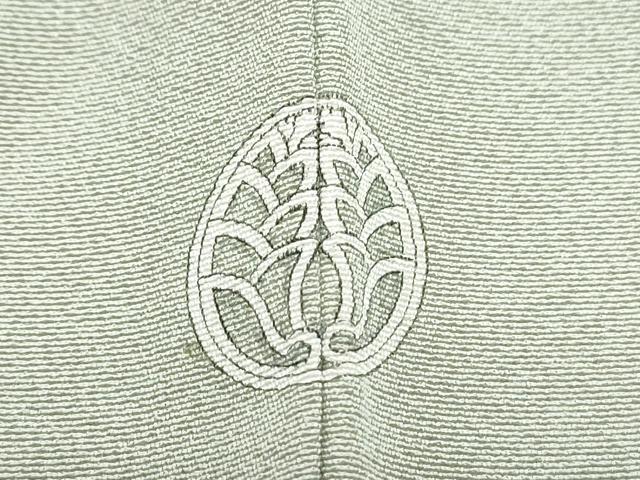 平和屋着物●上質な色無地 灰汁色 正絹 逸品 CABG8509th